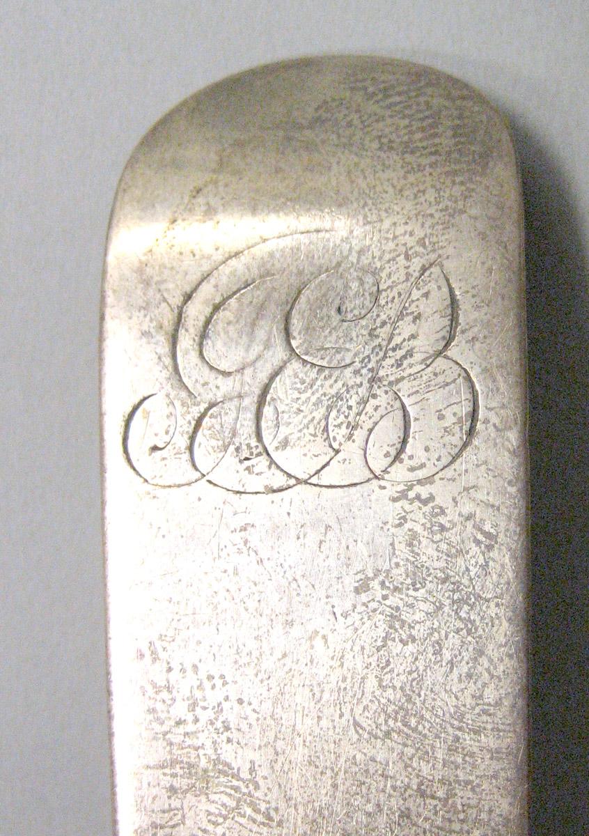 1971.0066 Silver Spoon engraving
