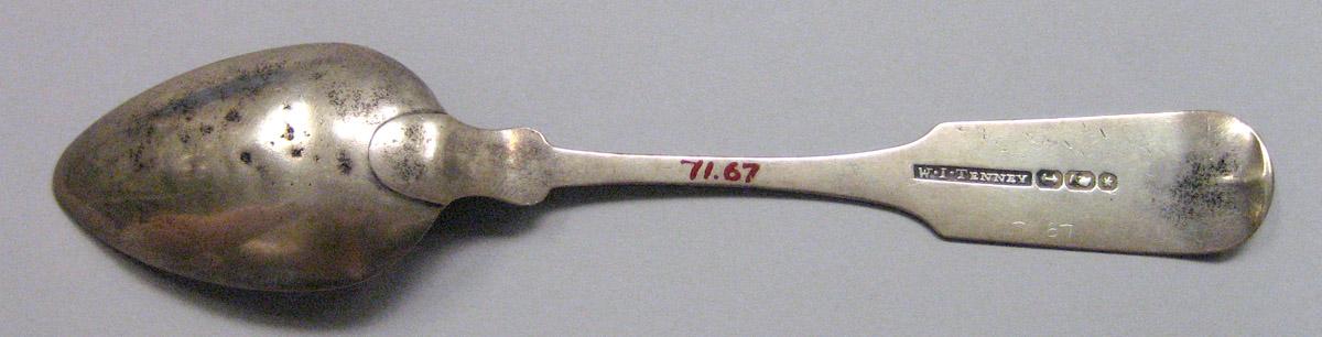 1971.0067 Silver Spoon underside
