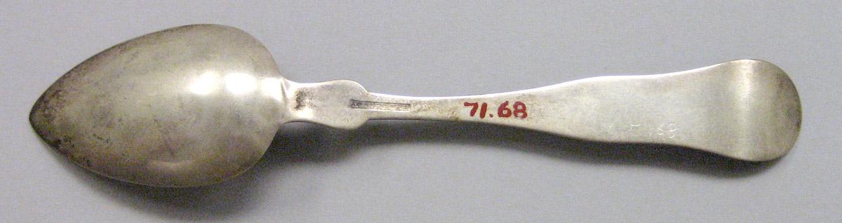 1971.0068 Silver Spoon underside