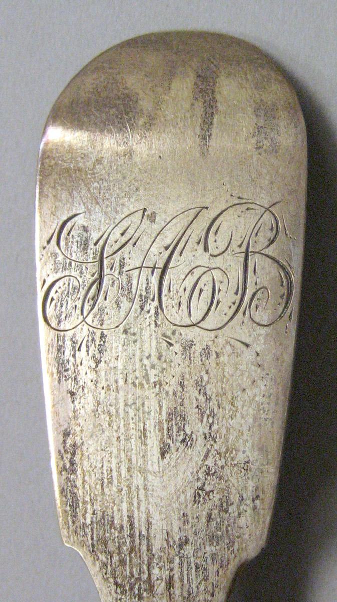 1971.0069 Silver Spoon engraving