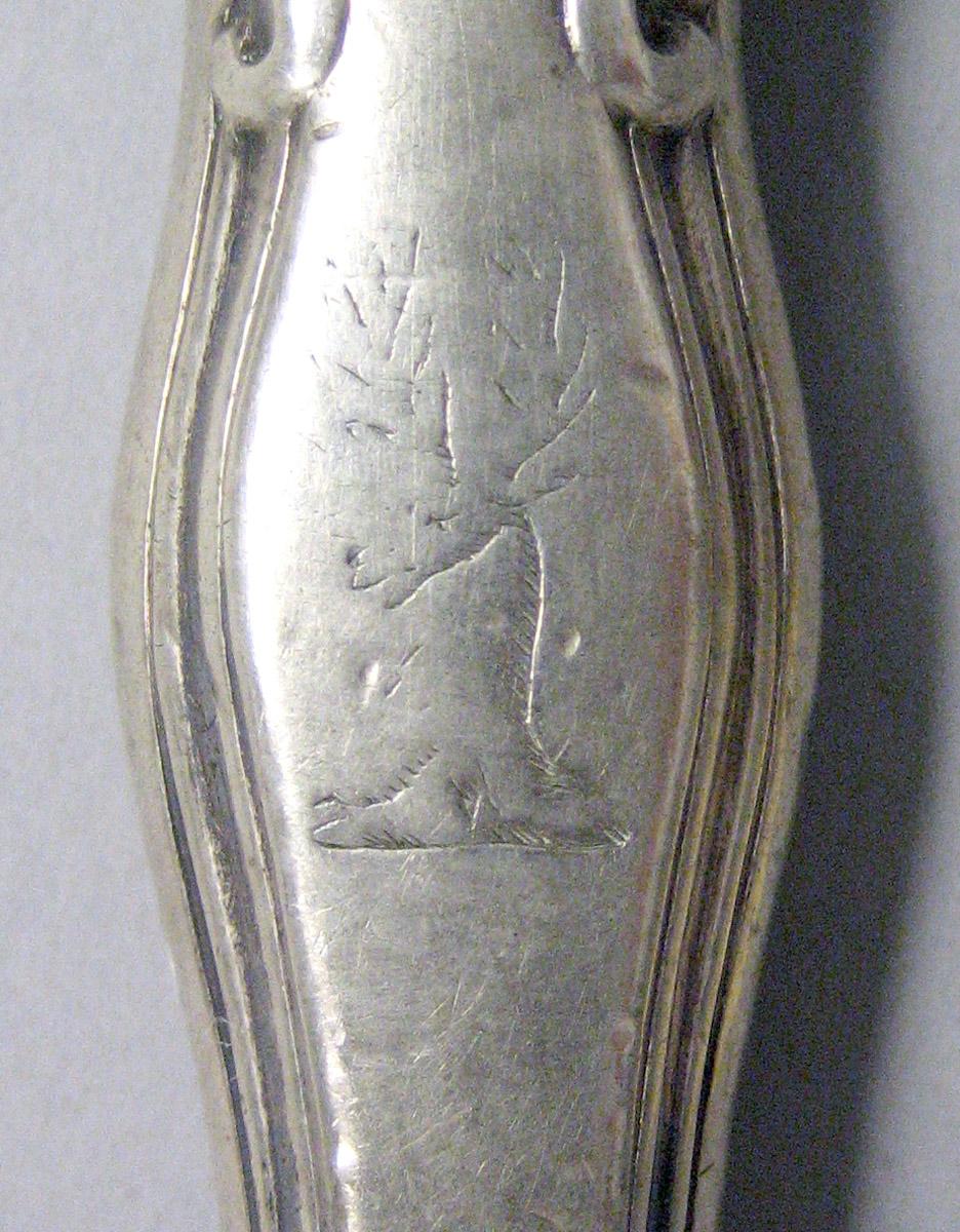 1971.0073 Silver Knife engraving