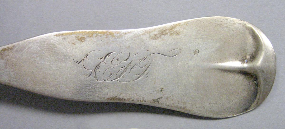 1971.0074 Silver Spoon engraving