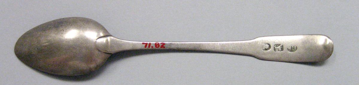 1971.0082 Silver Spoon underside