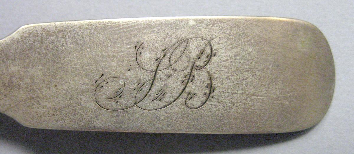 1971.0083 Silver Spoon engraving