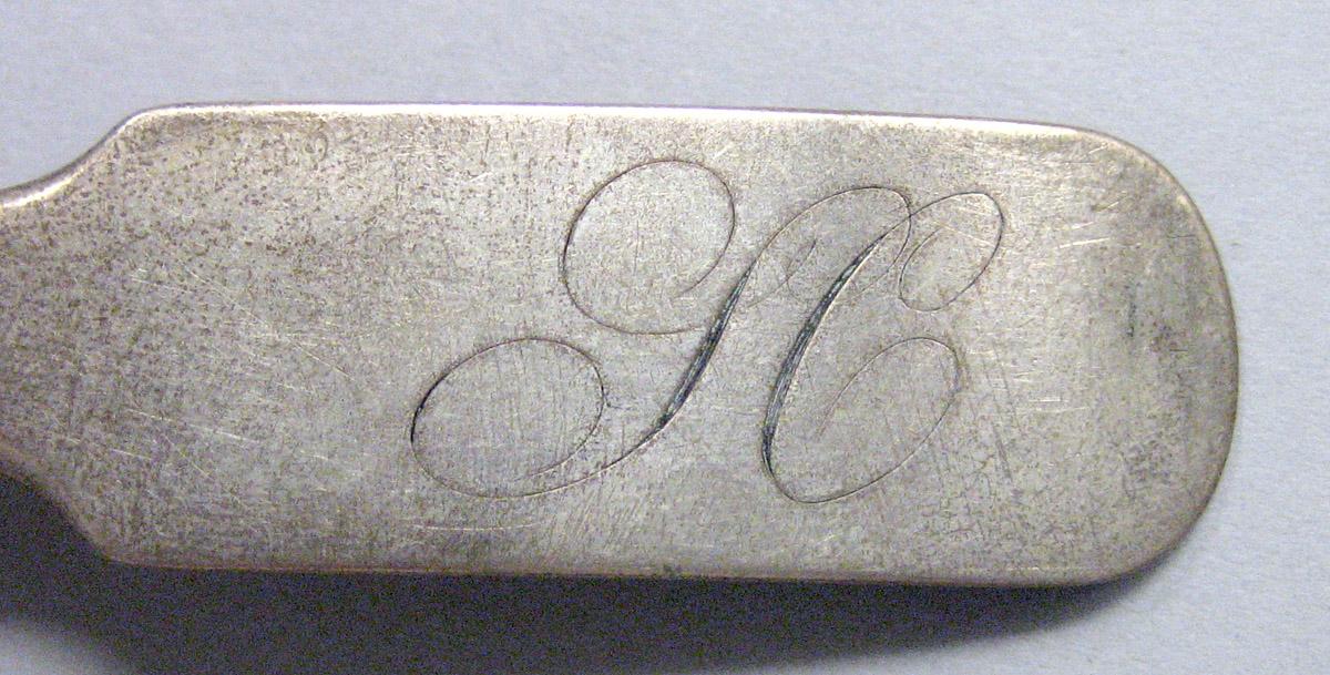1971.0084 Silver Spoon engraving