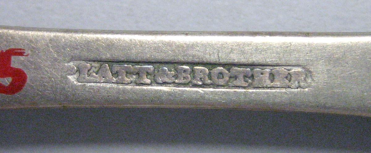 1971.0085 Silver Spoon mark