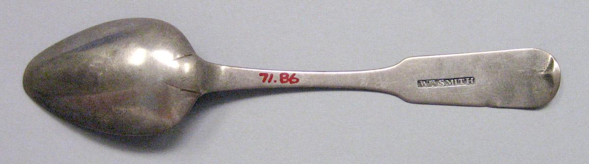 1971.0086 Silver Spoon underside