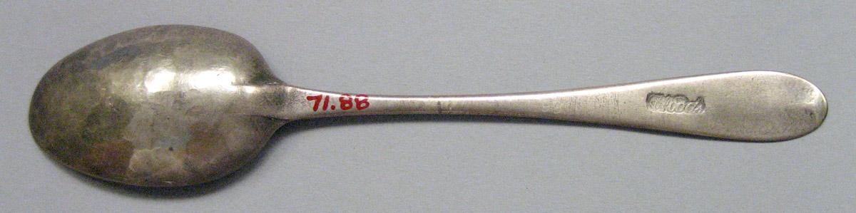 1971.0088 Silver Spoon underside