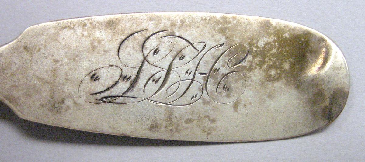 1971.0095 Silver Spoon engraving