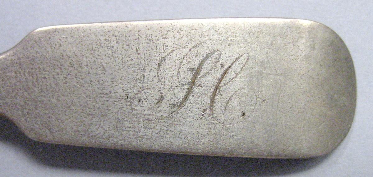 1971.0096 Silver Spoon engraving