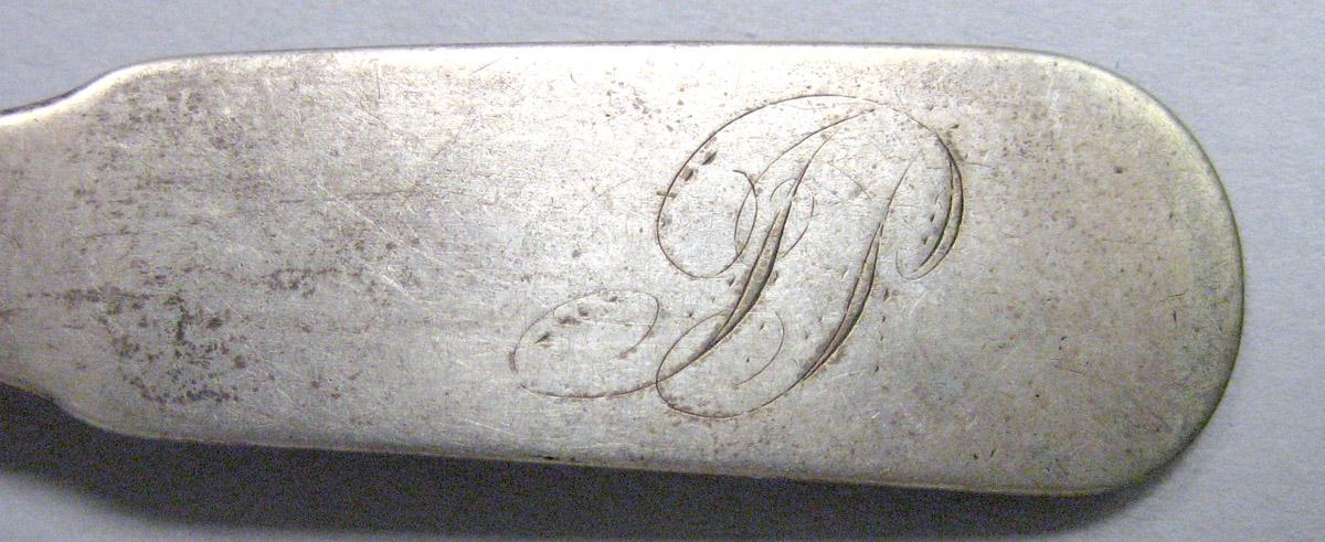 1971.0097 Silver Spoon engraving