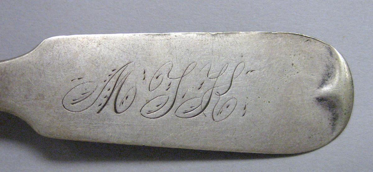 1971.0098 Silver Spoon engraving