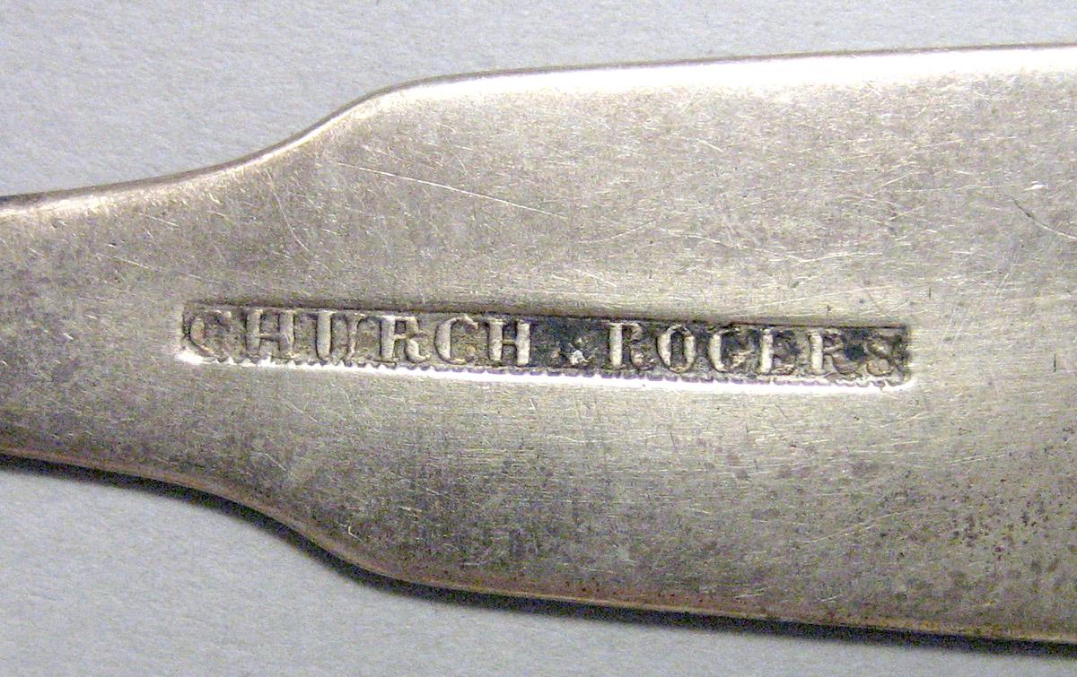 1971.0099 Silver Spoon mark