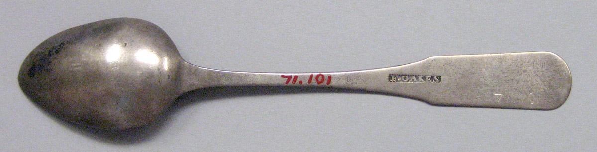 1971.0101 Silver Spoon underside