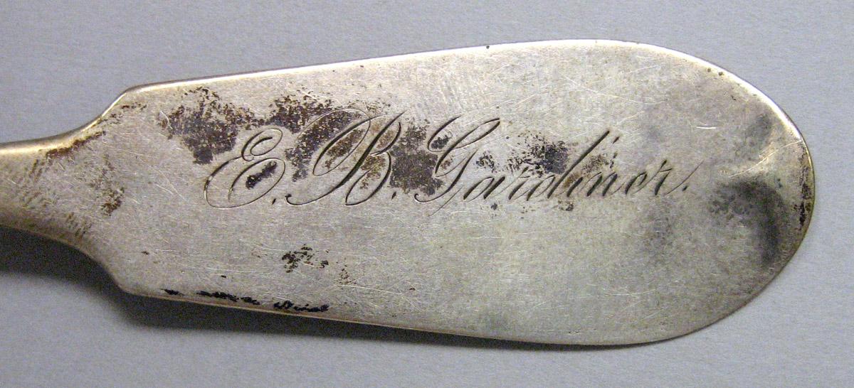 1971.0102 Silver Spoon engraving
