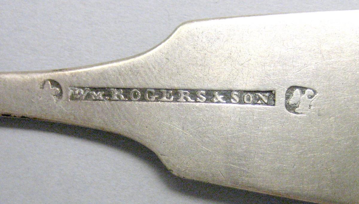 1971.0102 Silver Spoon mark