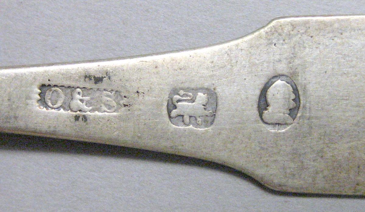 1971.0103 Silver Spoon mark