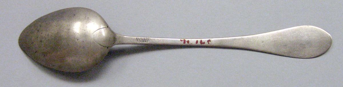 1971.0106 Silver Spoon underside