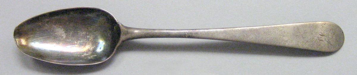 1971.0107 Silver Spoon upper surface