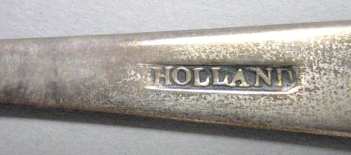 1971.0107 Silver Spoon mark