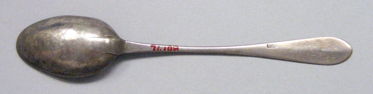 1971.0108 Silver Spoon underside