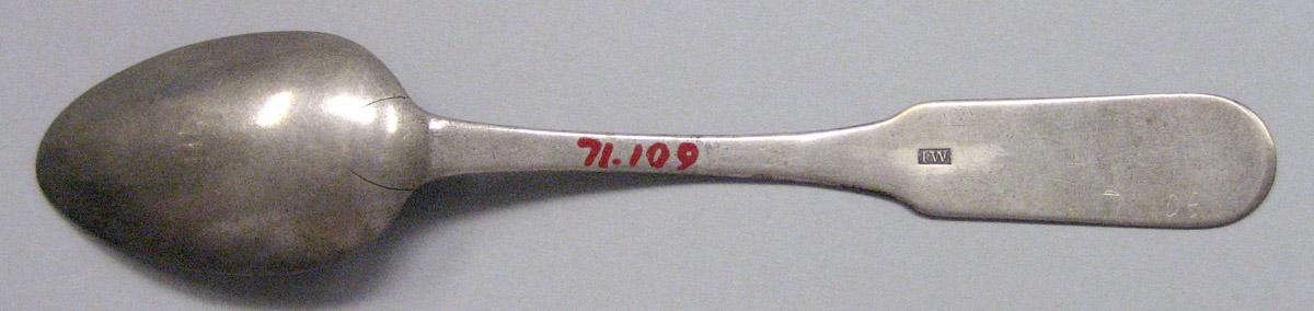 1971.0109 Silver Spoon underside