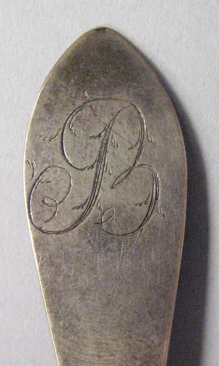 1971.0111 Silver Spoon engraving