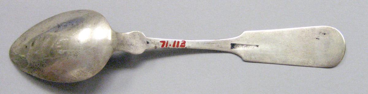 1971.0113 Silver Spoon underside