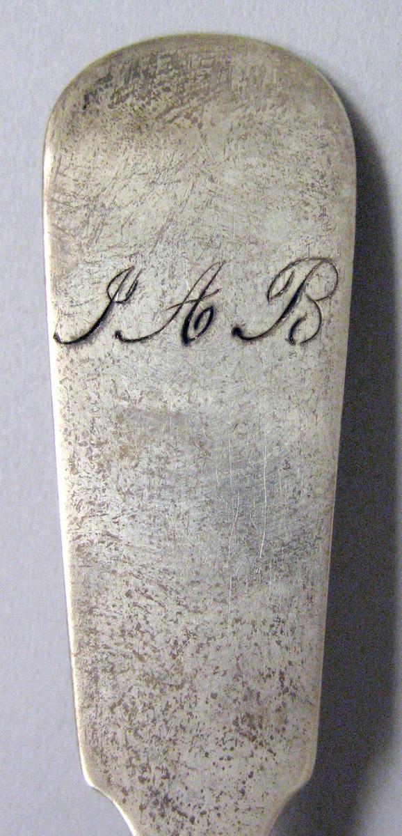 1971.0113 Silver Spoon engraving