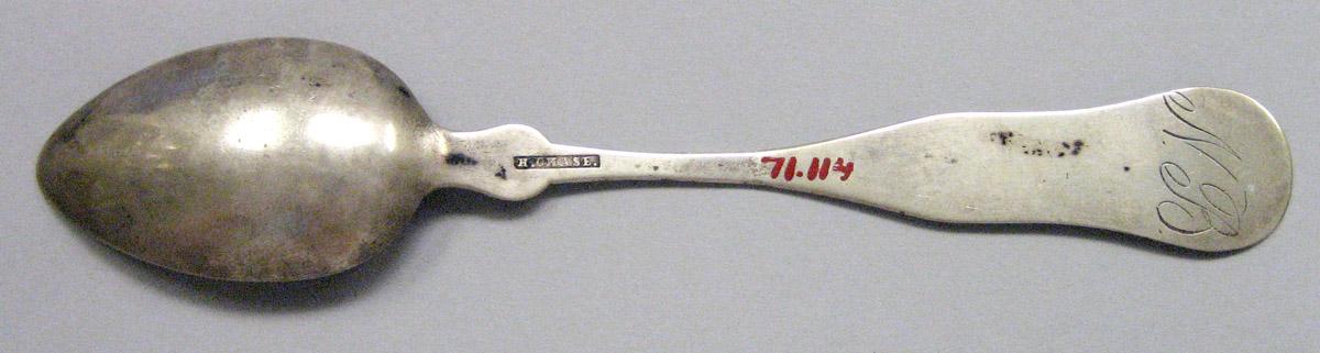 1971.0114 Silver Spoon underside