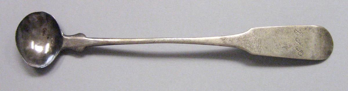 1971.0115 Silver Ladle upper surface
