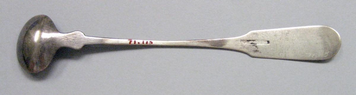 1971.0115 Silver Ladle underside