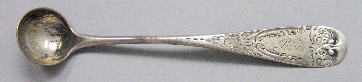 1971.0118 Silver Ladle upper surface