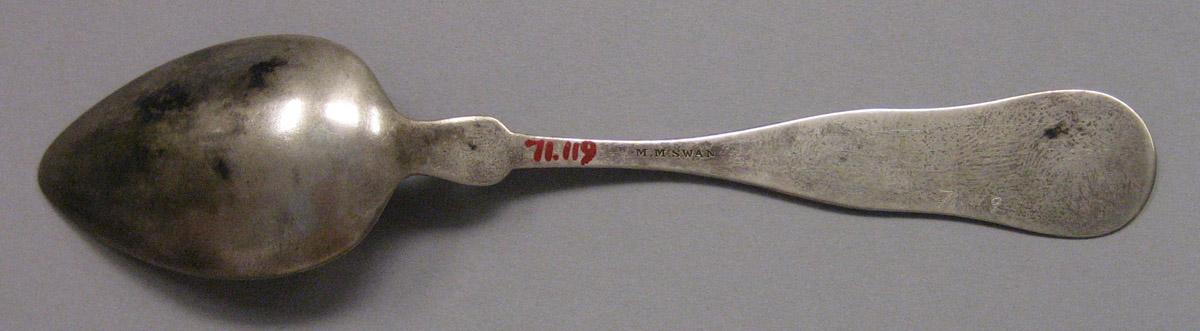 1971.0119 Silver Spoon underside