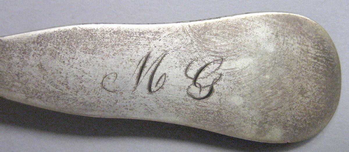 1971.0119 Silver Spoon engraving