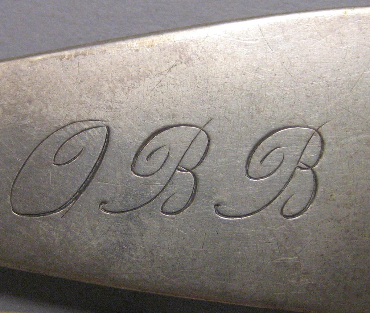 1971.0120 Silver Spoon engraving