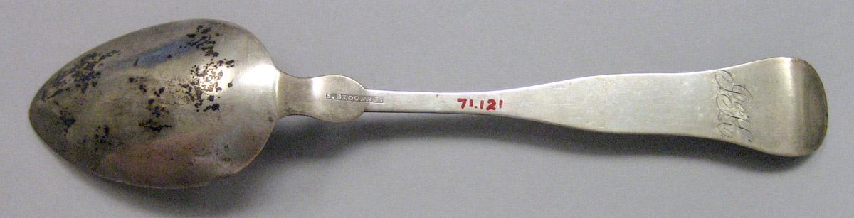 1971.0121 Silver Spoon underside