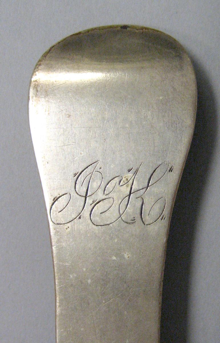 1971.0121 Silver Spoon engraving