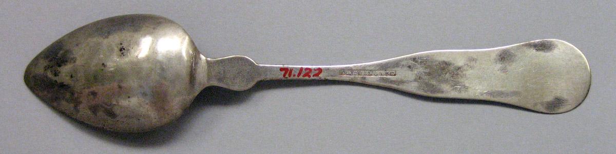 1971.0122 Silver Spoon underside
