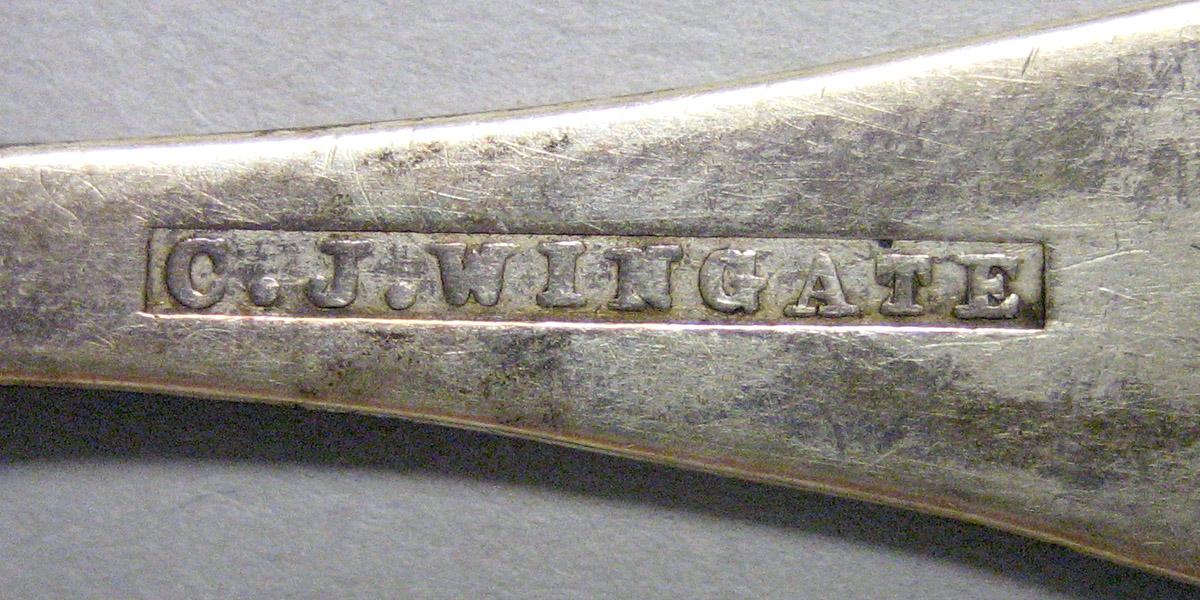 1971.0122 Silver Spoon mark