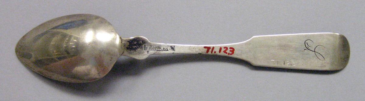 1971.0123 Silver Spoon underside