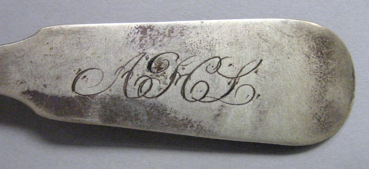 1971.0124 Silver Spoon engraving
