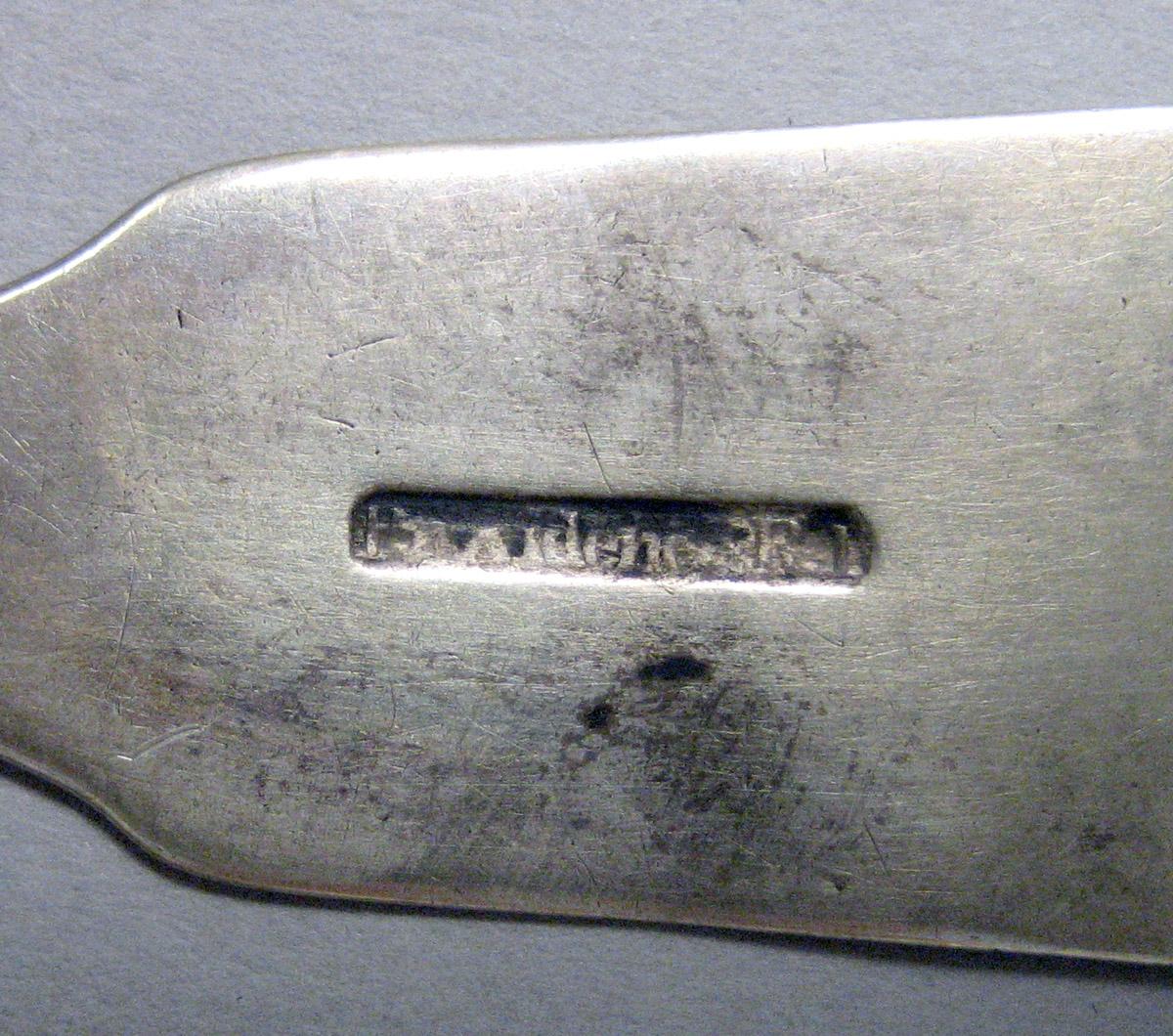 1971.0124 Silver Spoon mark 2