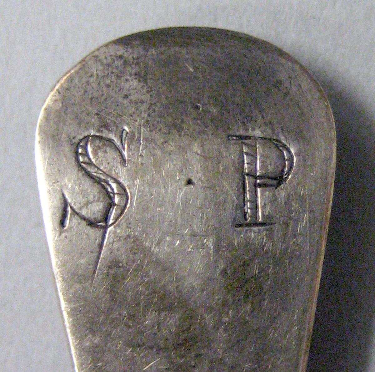 1971.0126 Silver Spoon engraving