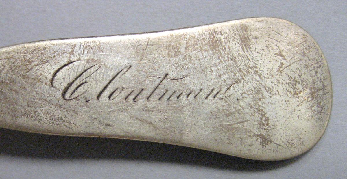 1971.0127 Silver Spoon engraving