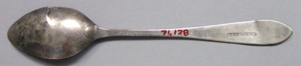 1971.0128 Silver Spoon underside