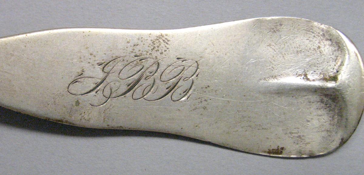 1971.0129 Silver Spoon engraving