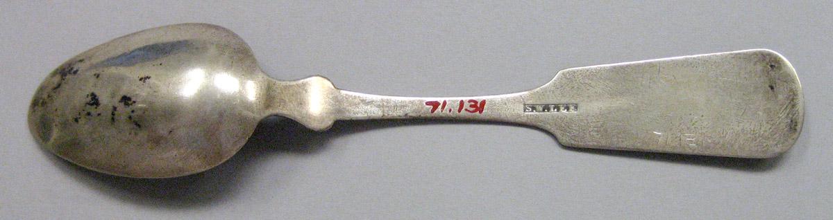 1971.0131 Silver Spoon underside