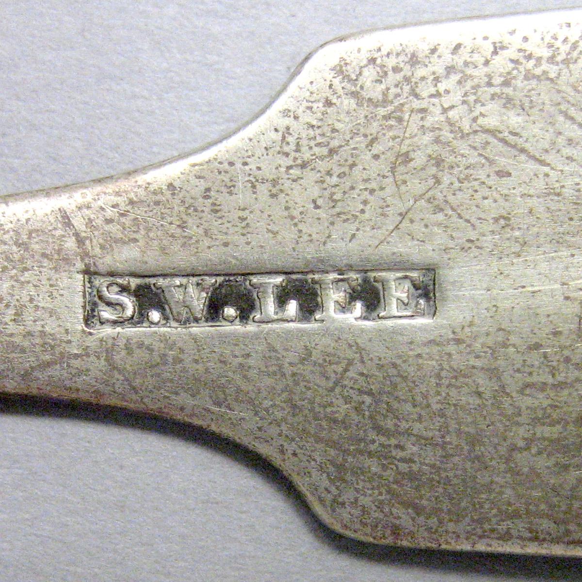 1971.0131 Silver Spoon mark