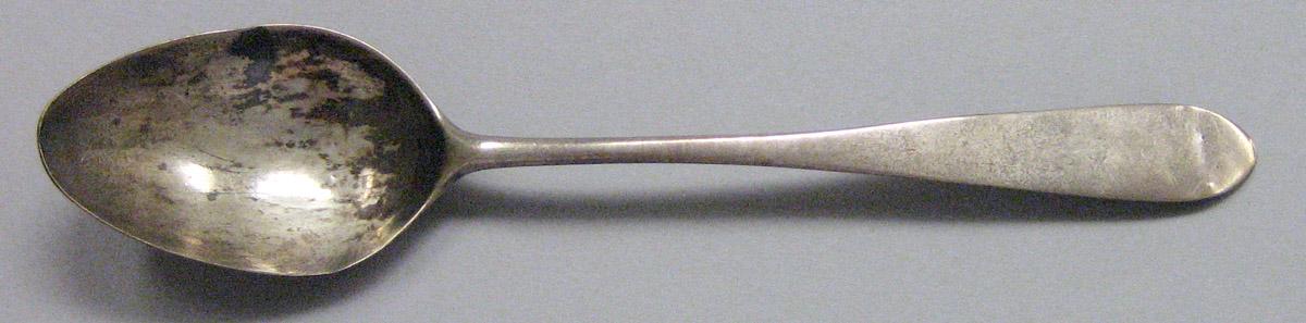 1971.0138.001 Silver Spoon upper surface